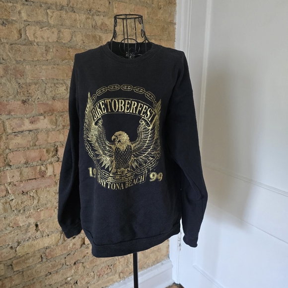 🏍 Daytona Biketoberfest Vintage Sweatshirt - Picture 9 of 9